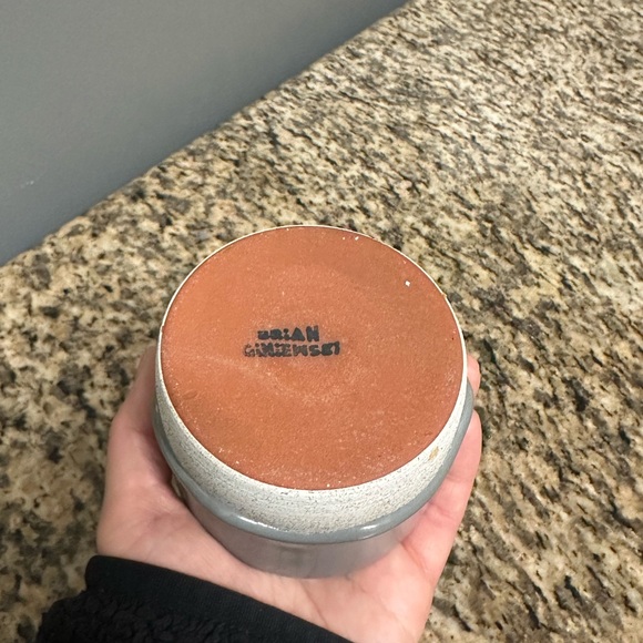 Drippy Pots Bundle of 3 Ceramic Drippy Glazed Cups / Mugs in Grey - Picture 4 of 9